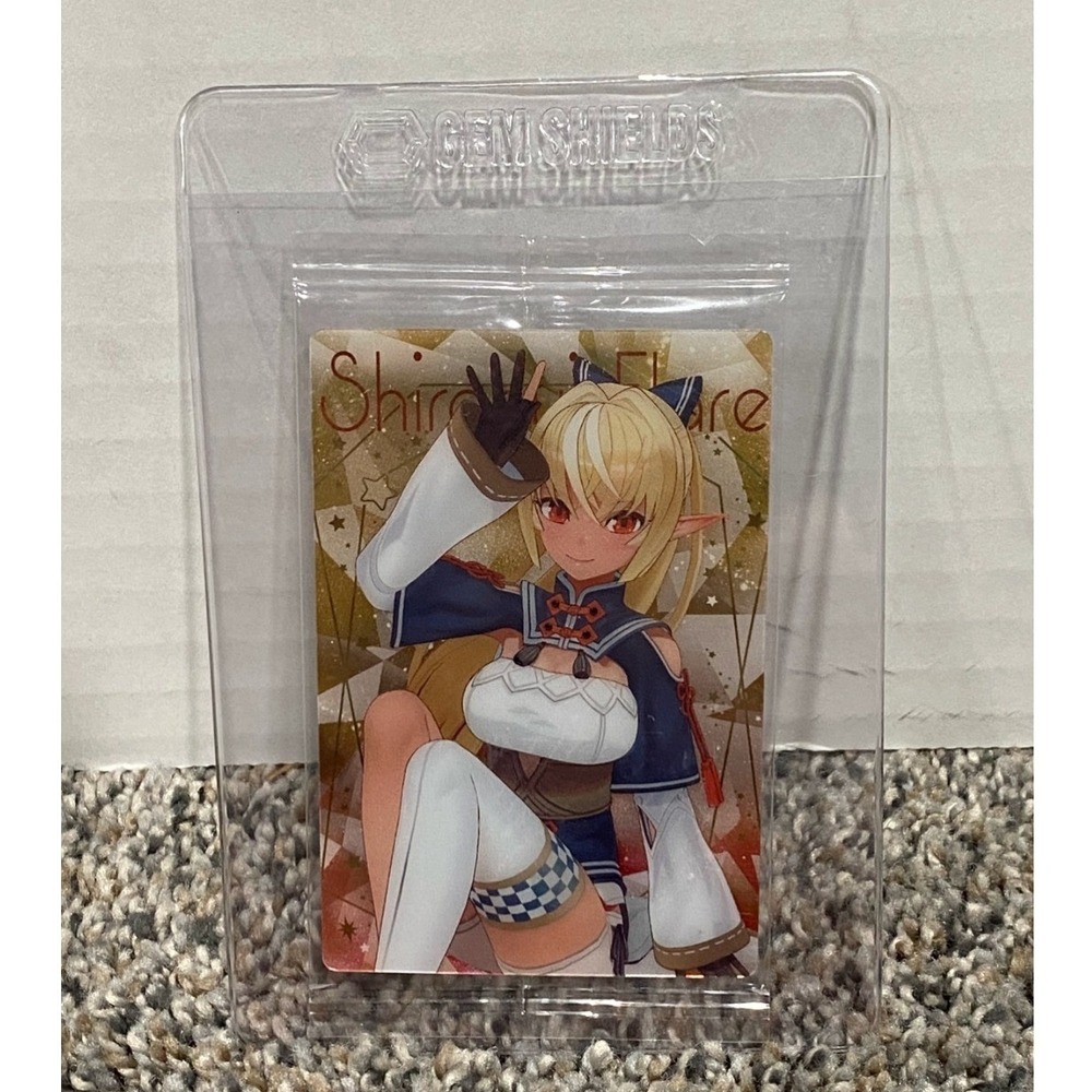 Bandai Hololive Wafer Card Shiranui Flare No. 20 Metallic Collectible Card
